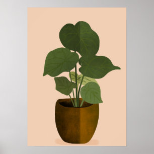 Greenery 2 Simple Boho Drawings Boho Chic Aestheti Poster