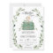 Greenery Adventure Baby Shower Journey Suitcase