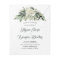 Greenery and White Peony Vintage Save the Date