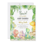 Greenery Boy Dinosaur Baby Shower 