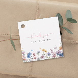 Greenery Bridal Shower Thank You For Coming Favour Tags