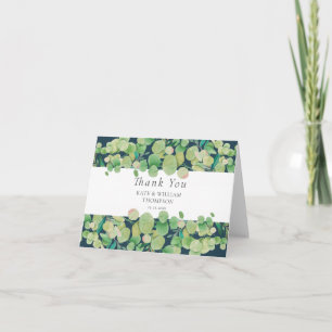 Greenery Eucalyptus Garland Wedding Card
