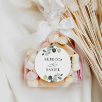 Greenery Eucalyptus Personalized Wedding