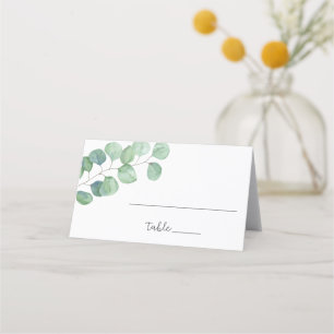 Greenery Eucalyptus - place card