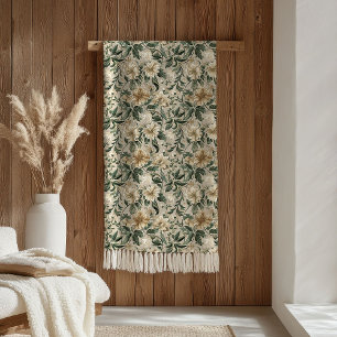Greenery Foliage Blanket Lux Botanical Home Style