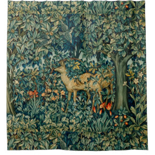 GREENERY,FOREST ANIMALS, DOES ,BIRDS Floral