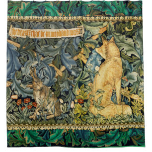 GREENERY,FOREST ANIMALS,FOX AND HARE,GREEN FLORAL