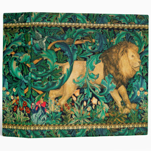 GREENERY,FOREST ANIMALS LION Floral Binder