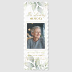 Greenery Funeral Memorial Photo