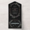 Greenery Geo Black | Rose Gold Wedding
