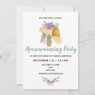 Greenery Housewarming Party Invitation