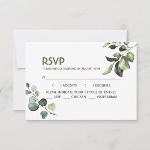 Greenery Leaves Outdoor Wedding Garden Response