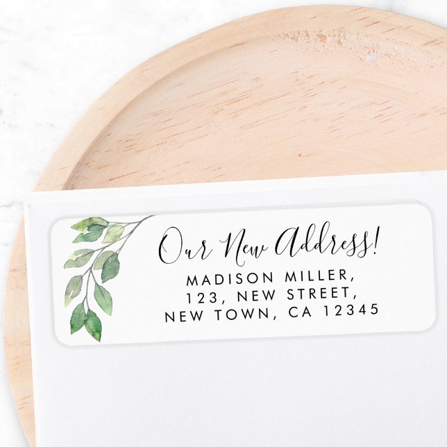 Greenery New Address Return Address (Creator Uploaded)