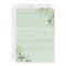 greenery oh baby shower invitation