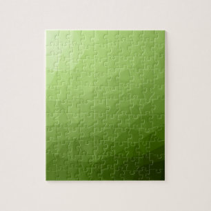 Greenery ombre gradient geometric mesh pattern jigsaw puzzle