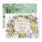 Greenery Safari Wild Animals Baby Boy Shower