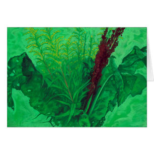 Greenery, summer herbs & wildflowers, floral art