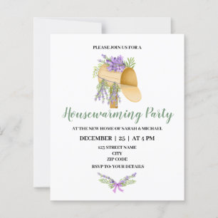 Greenery Themed Housewarming Party invitation