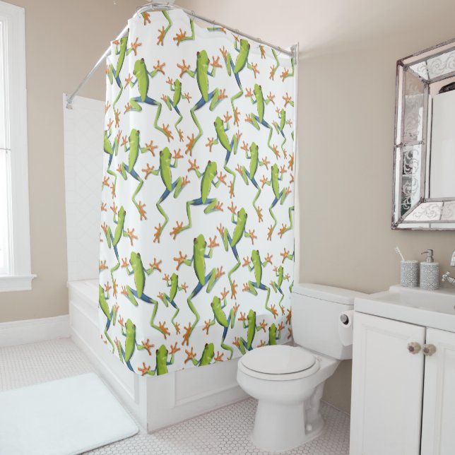 Greenery Tree-Frog Pattern Design  (In Situ)
