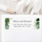 Greenery Tropical Palm Leaves Return Address