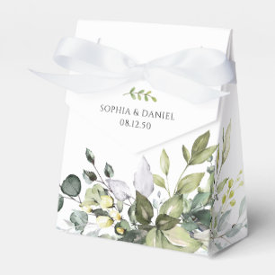 Greenery Wedding Favour Box