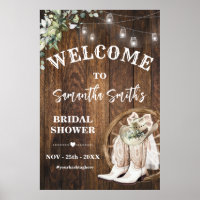 Greenery Western Welcome Cowgirl Bridal Shower