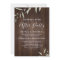 Greenery wood rustic happily ever after party