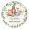 Greenery Woodland Baby Animals Thank You Favours