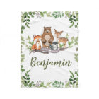 Greenery Woodland Forest Animals Boy Nursery