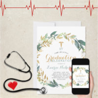 Greenery Wreath Respiratory Therapist Graduation I