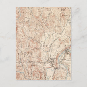 Greenfield, Massachusetts Postcard