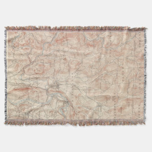 Greenfield, Massachusetts Throw Blanket