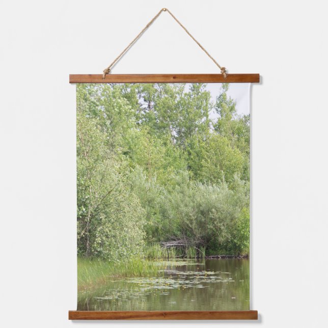 Greenhill Pond Wall Hanging Tapestry (Front)
