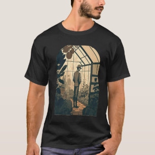 Greenhouse Allotment Garden Vintage Greenhouse Gar T-Shirt