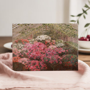 Greenhouse Azaleas   Marie Antoinette Marcotte Card