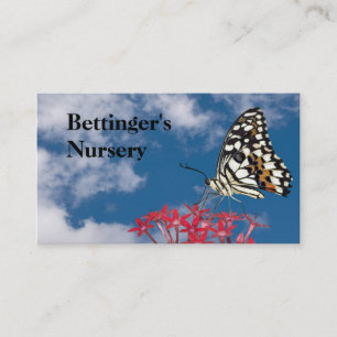 Greenhouse Nursery Business Card