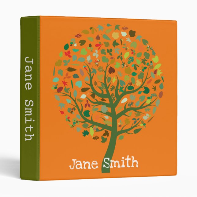 Greenie tree eco  Earth environment Binder (Front/Spine)