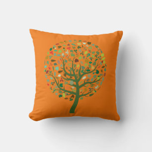 Greenie tree eco Earth environment Throw Pillow