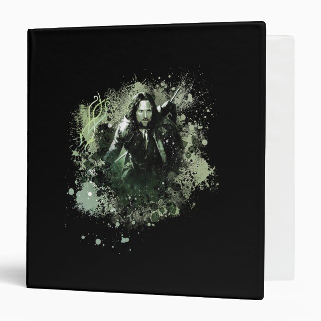 Greenish Aragorn Vector Collage Binder (Front/Inside)