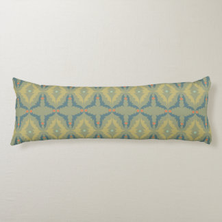 Greenish Retro Vintage Pattern Body Pillow