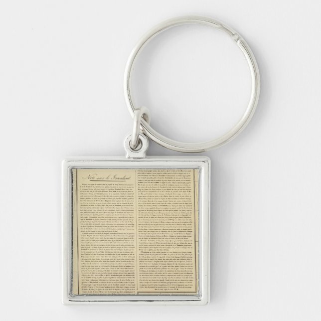 Greenland 11 keychain (Front)