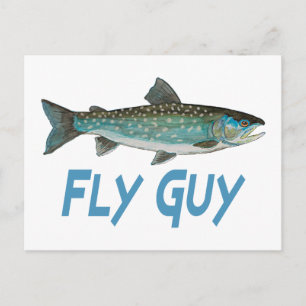Greenland Char Fishing Postcard