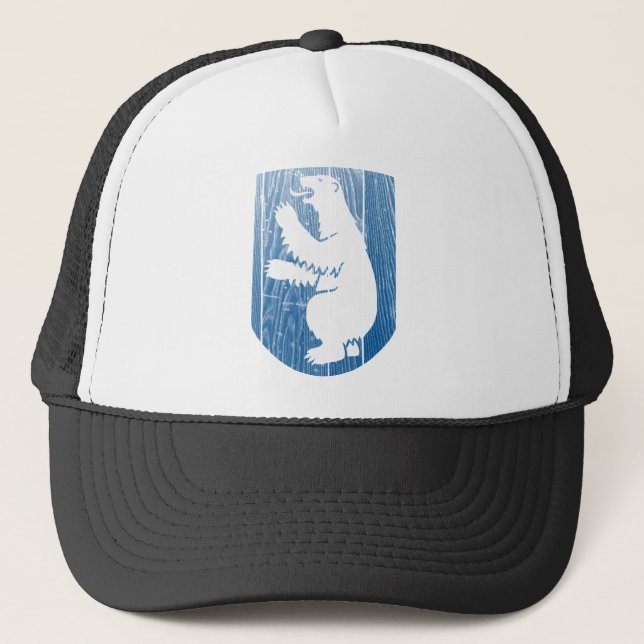 Greenland Coat Of Arms Trucker Hat (Front)