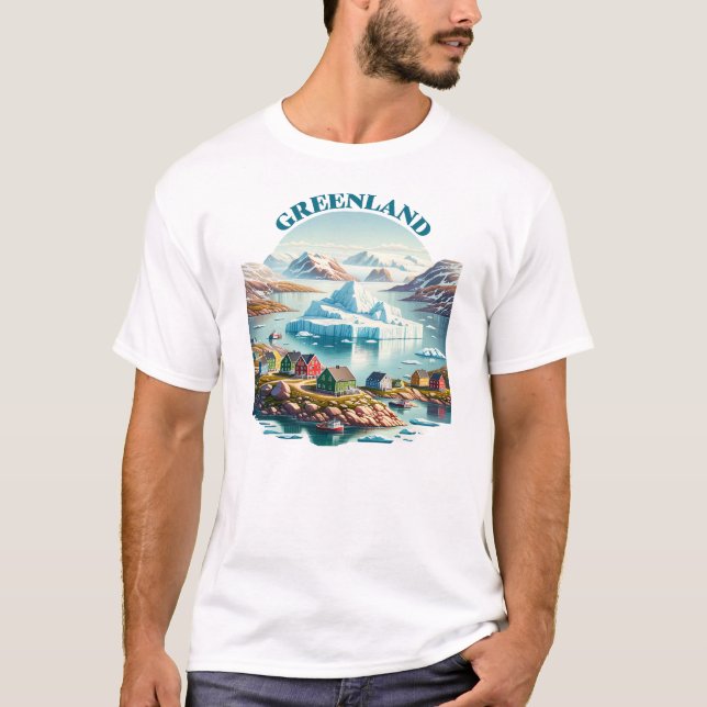 Greenland fjord T-Shirt (Front)