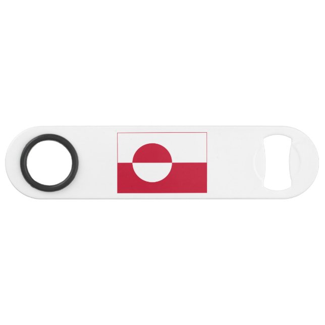 Greenland Flag Bar Key (Front (Horizontal))