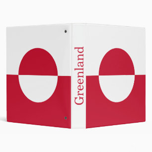 Greenland Flag Binder