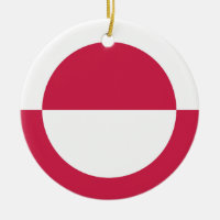 Greenland Flag Emblem