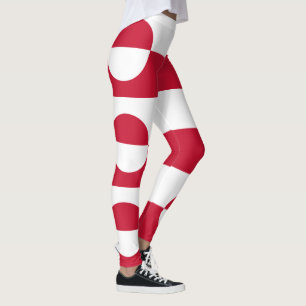 Greenland Flag Leggings