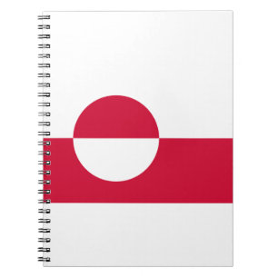 Greenland Flag Notebook