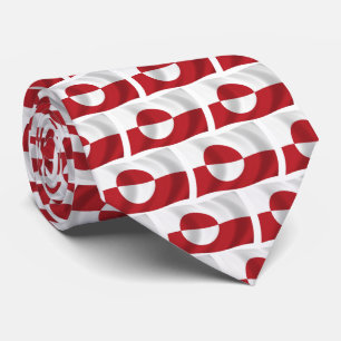 Greenland Flag Tie